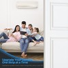 T-Shaped Seal Strip for Door Frame, Clear Silicone Weather Stripping,