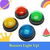 Gelabur 8-Pack Buzzers for Trivia Games, Answer Buzzers for Classroom,