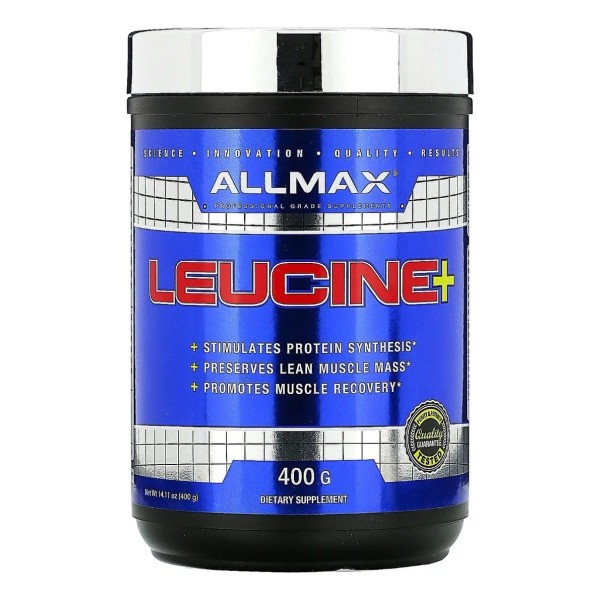 Allmax Leucine+ 400 Gramos Leucina Oferta Sabor Sin sabor
