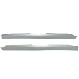 KUAFU Outer Rocker Panels Compatible with 2007-2017 Ford Expedition Steel Rust Repair Patch Rocker Guards Replacement Zinc-Plated (Left Driver & Right Passenger Side)