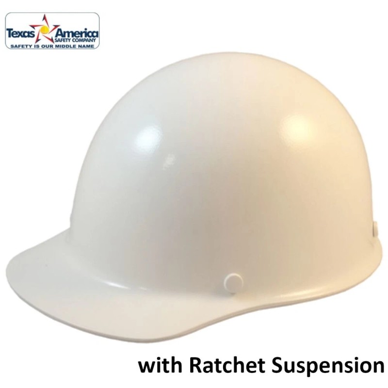MSA Skullgard Cap Style with Ratchet Suspension - White -