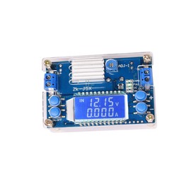 DollaTek 5A digital control step-down module DC-DC adjustable constant voltage and constant current LCD multi-display power