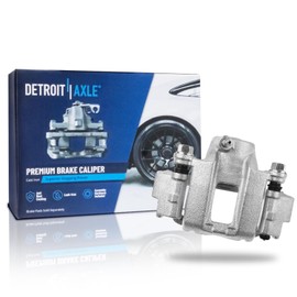 Detroit Axle - Rear Left Brake Caliper for Toyota Sequoia 4Runner Lexus GX470 GX460 Brake Caliper with Bracket Replacement Disc Brake Caliper Assembly