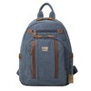 Troop London TRP0255 Classic Canvas Backpack - Small Blue