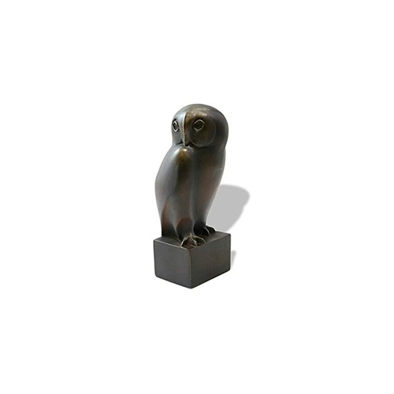 Parastone Pompon Owl Statue – Modern Sculpture Figurine – Museum