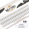 Extensiones De Pestañas Volumen 5d Abanicos Listos