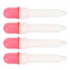4PCS Fishing Glow Sticks High Visibility Night Fishing Float Tail