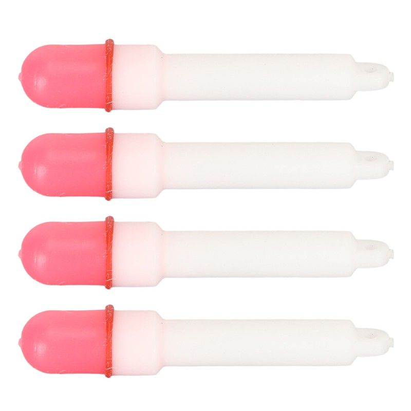 4PCS Fishing Glow Sticks High Visibility Night Fishing Float Tail