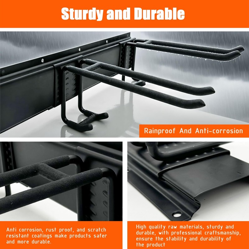 FNFAI Garage Wall Organizer, 48 Inch Garage Storage Rack Garden