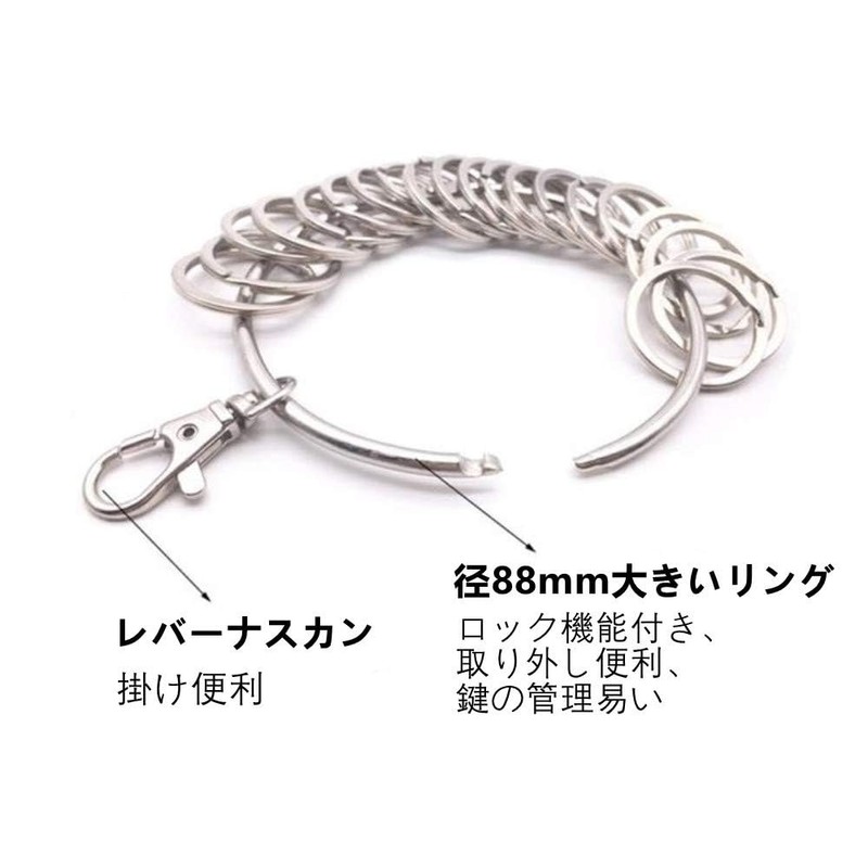 SITEDAN Key Chain, Multi-Row Key Ring, Key Locker, Key Rack,
