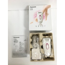 Panasonic ES-WE20-P Electric Exfoliating Remover, Clear, For Heels, Soles, Pink