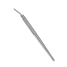 OdontoMed2011 Scalpel Handle #3 Round Handle 'Angled' Stainless Steel