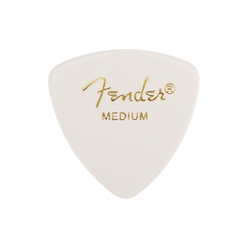 Fender フェンダー ピック 346 PICK PACK(12) WHITE MED.