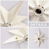 16 inch Flush Mount Ceiling Light with Pull Chain On/Off