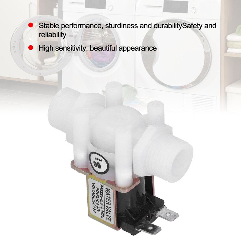 G1/2 Electric Solenoid Valve Drinking Fountain Water Inlet Controller Normally