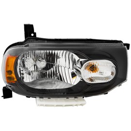 HEADLIGHTSDEPOT Headlight Right Passenger CAPA Certified Compatible with 2009-2014 Nissan Cube