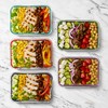 Ello Duraglass 3.4 Cup Meal Prep Sets 10Pc, 5 Pack
