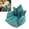 Office Chair Cushion Semi Enclosed Crown Shape Polyester Fiber Seat