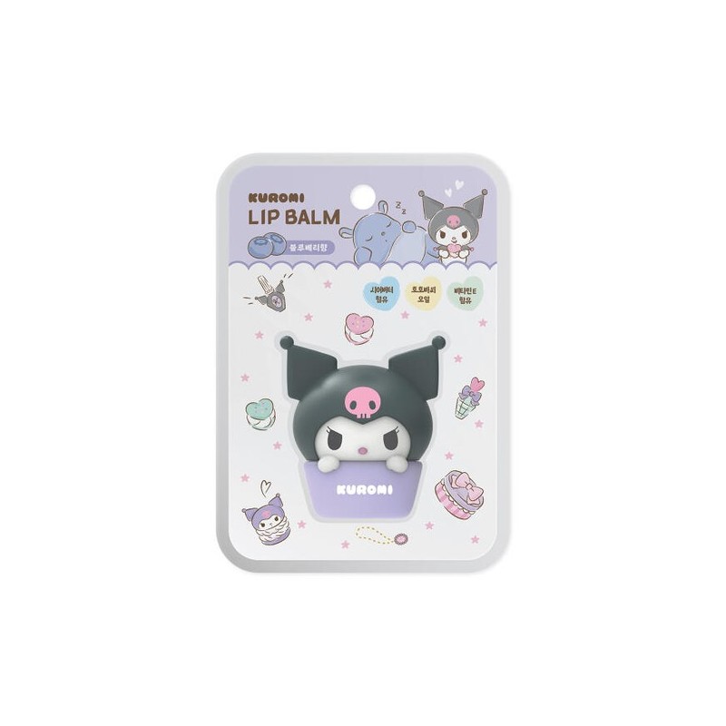 Artbox Kuromi Lip Balm Blueberry Scent / 아트박스 쿠로미 립밤