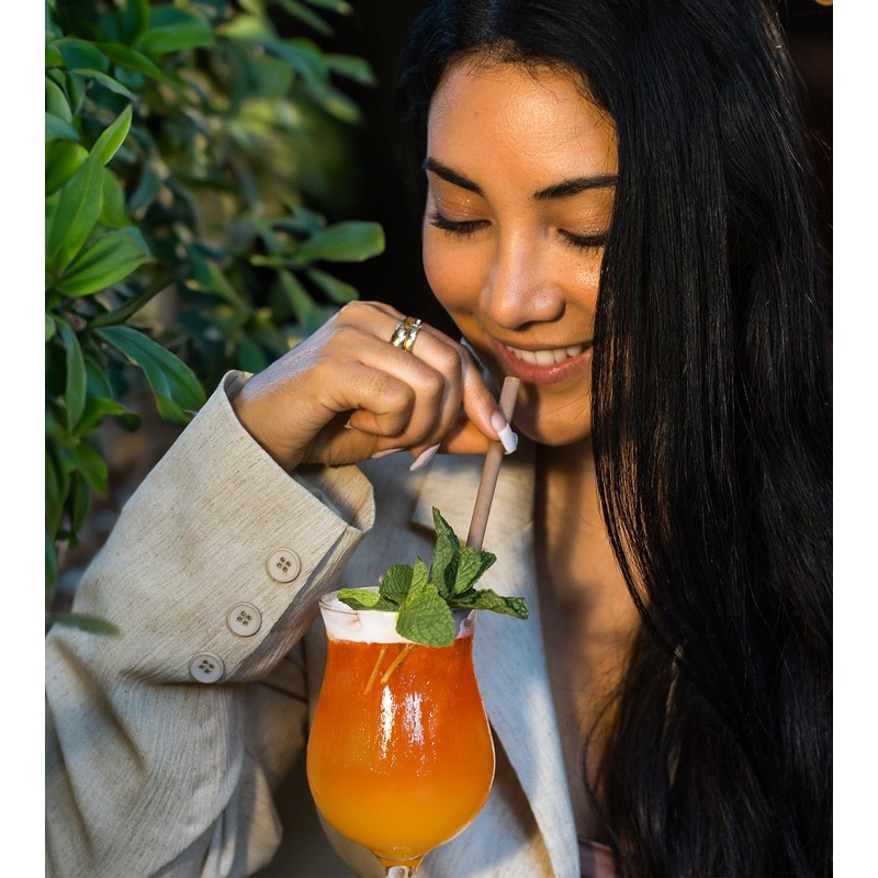 The Earth Straws 500 count 8" Disposable Straws – 100%