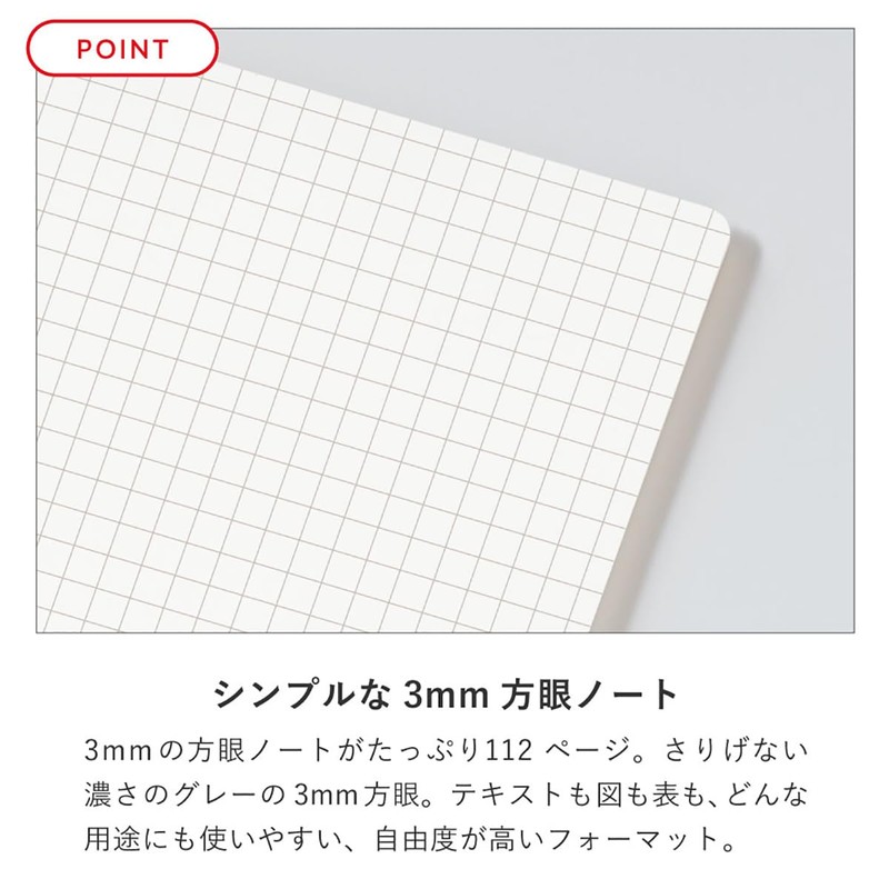 Iroha Publishing PiN NOTE GPN6-05 A6mini Size/Ring Type [Purple]