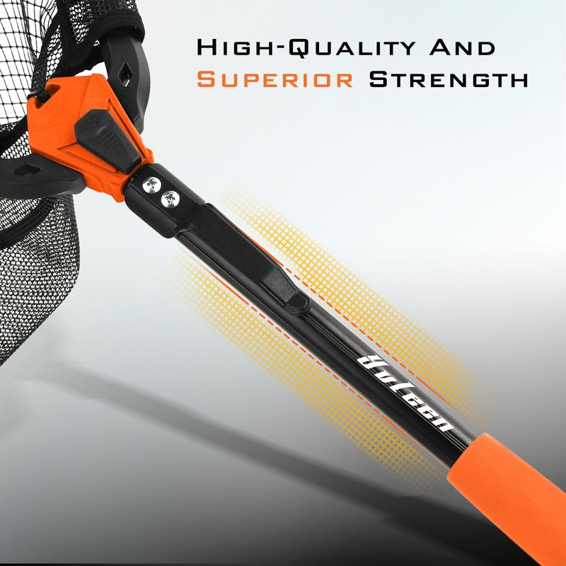 YVLEEN Floating Fishing Net Fish Landing Net - Upgraded Design