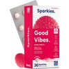 NovaBoost - Sparkies Good Vibes - Drinking Food Supplement - Mood - Rodhiola, Lychee Seeds, Vitamin Cocktails - Lychee/Rose Flavor - Sugar-Free - Vegan & Gluten-Free