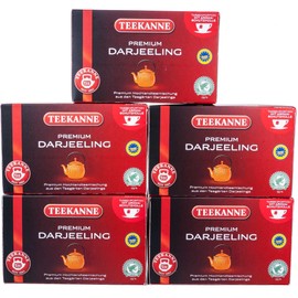 Teekanne Premium Darjeeling Pack of 5 (5 x 20 Tea Bags) 5 x 35 g