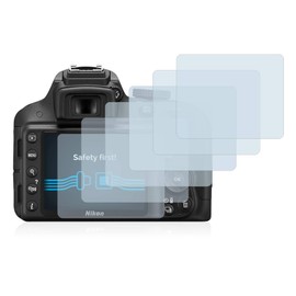 Savvies 6 Pack Screen Protector compatible with Nikon D3300 Protection Film Clear