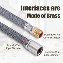 Faucet Hose for American Standard M922367-007220a, Kitchen Faucet Replacement Hose, American Standard Kitchen Faucet Parts, Pull Down Faucet Hose Replacement - 59inch