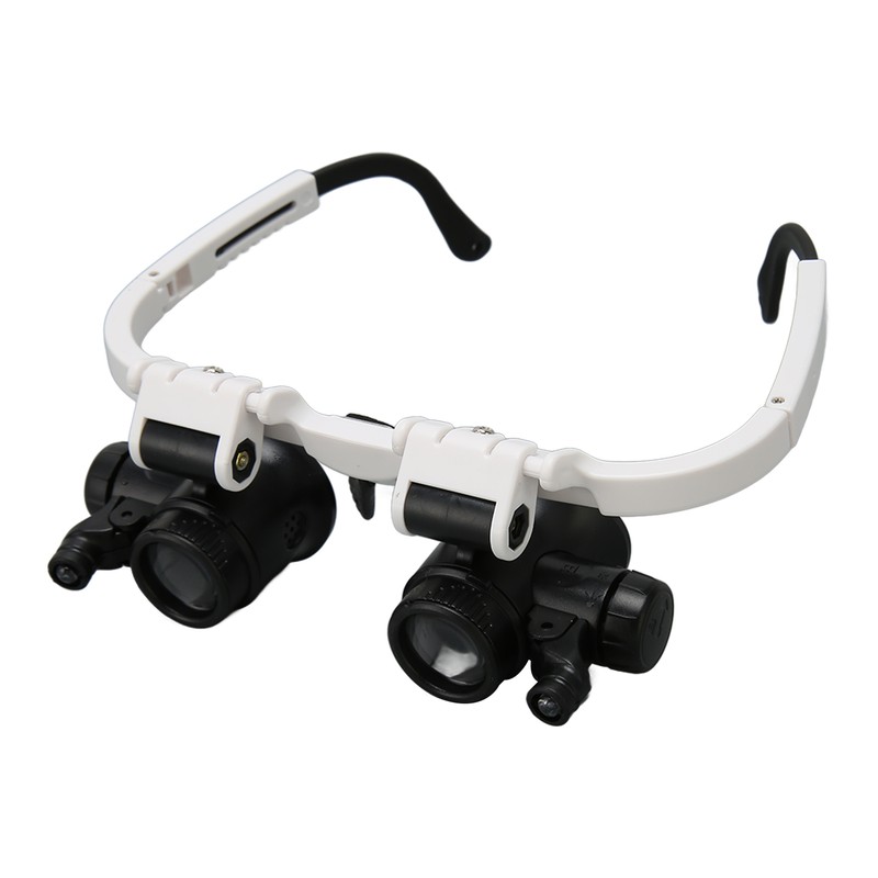 Headband Magnifier 7x 10x 15x 25x LED Illuminated Magnifying Glasses