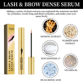 Eyelash Growth Serum For Stronger – Lash Serum For Thicker, Longer Lashes,Moisturize,Advanced Eyelash Enhancement Treatment for Natural Eyelashes,Lash Lift Kit,Mild, non-irritating,Lash Enhancing(3ML)