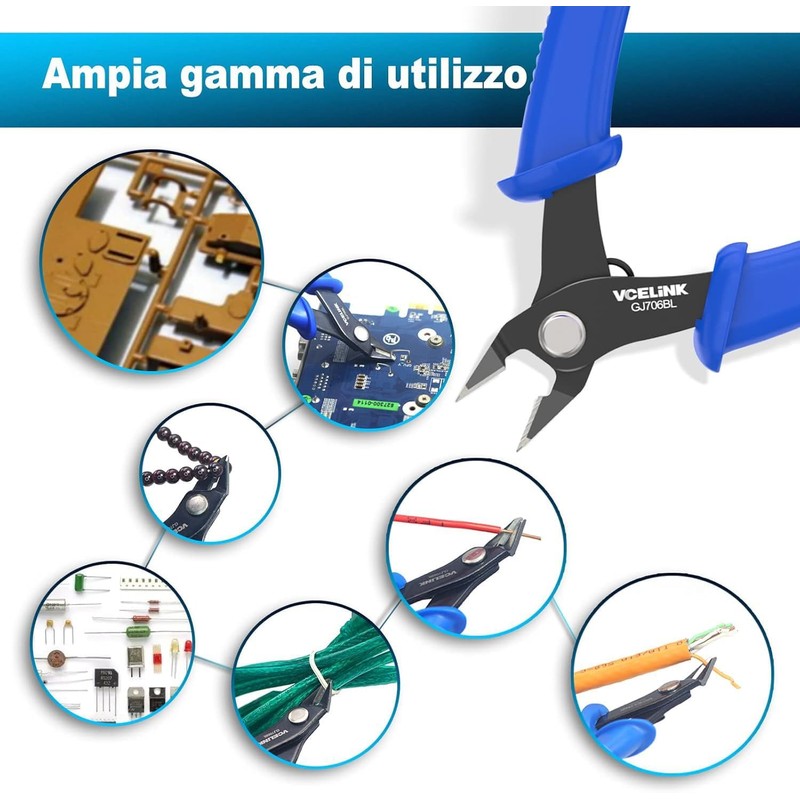 Precision Cutting Pliers, Small Precision Cutter, Wire Cutter, Diagonal Cutter