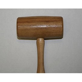 C.S. Osborne & Co. No. 89.5 3-1/2" Hickory Barrel Shaped Mallet / MADE IN USA ( MPN # 61018)