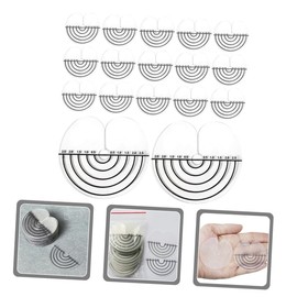 VICASKY 50pcs Hair Extension Scalp Protector Pads Heat Shield Guards for Hair Bonding Tools Durable Heat Resistant Spacer for Salon and Home Use