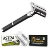 Parker-Astra-Derby Rasierer und Rasierklingen 96R - 1 Packung mit 2