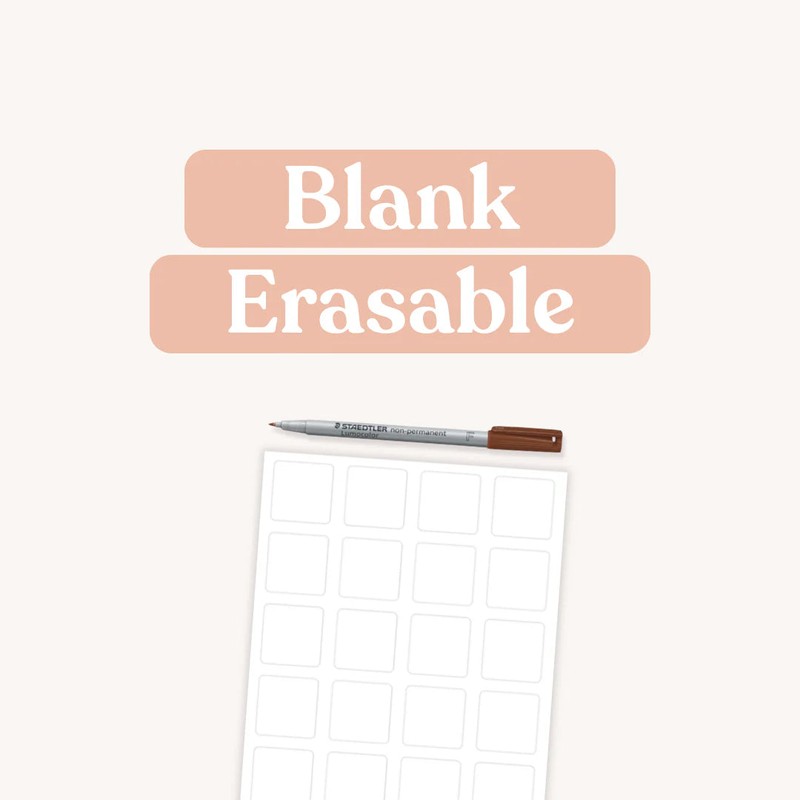 Second Scout Tile Labels, Routine & Reminders