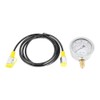 Hydraulic Hose Test Point Coupling M16*2-BSP1/4 + 0~600BAr 8500PSI Gauge