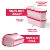 Ice Cream containers for homemade ice cream, Reusable Storage Freezer