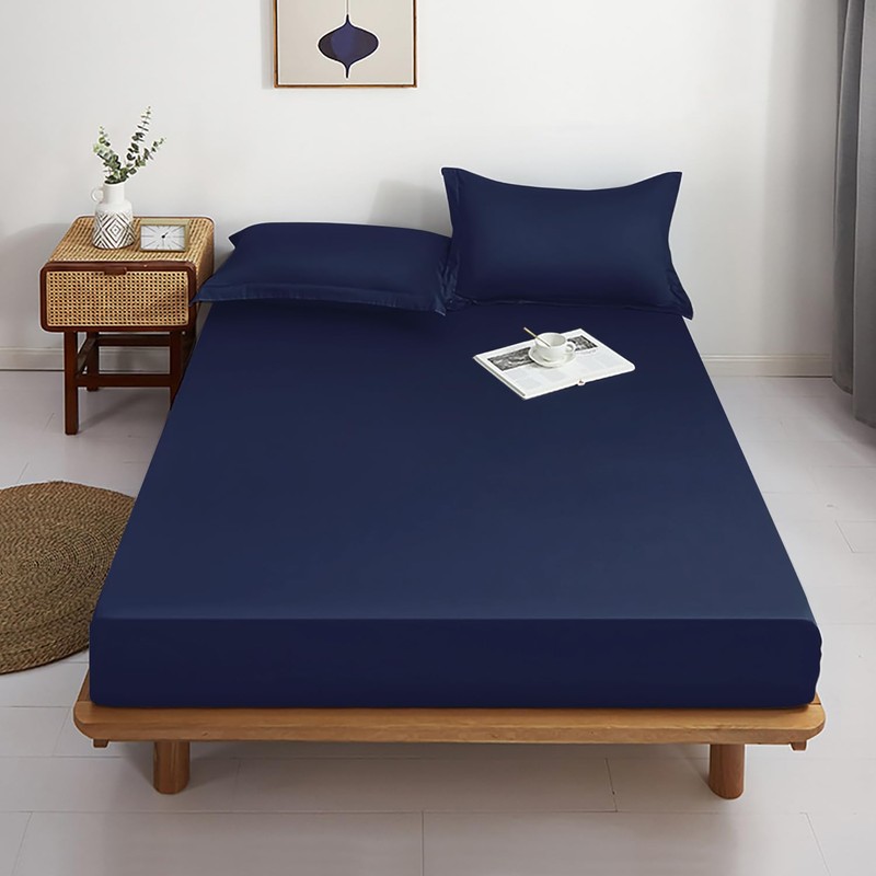 Lirex Fitted Sheet, Super King Size 100% Cotton 300 Thread