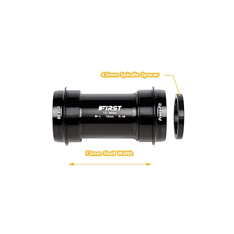 CyclingDeal MTB Bottom Bracket Compatible with SRAM Dub 28.99mm Spindle