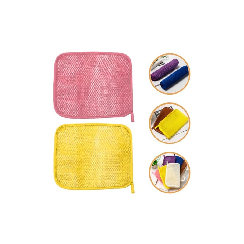 Esponjas Exfoliantes Africanas Nylon Baño Ducha Bolsa Malla Exfoliante Adecuado