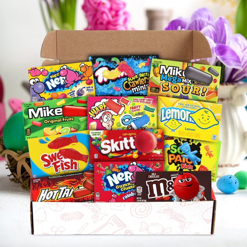 Movie Theater Candy Variety Pack - Candy Box of Milk
