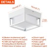 CHENS01 Small Outdoor Flush Mount LED Ceiling Light Exterior Porch