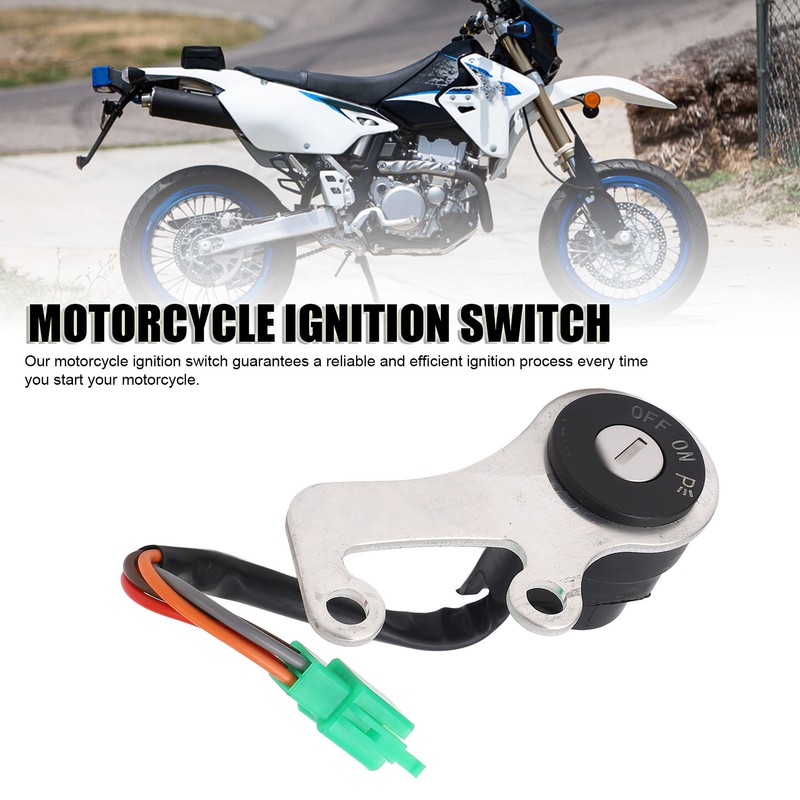 Motorcycle Ignition Key Switch Set High Efficiency Starter Switch with