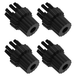 LT Easiyl Set of 4 Replacement Nylon Brushes with M8 Thread Compatible with H20 X5 Steam Mops, Multi-Surface Cleaning