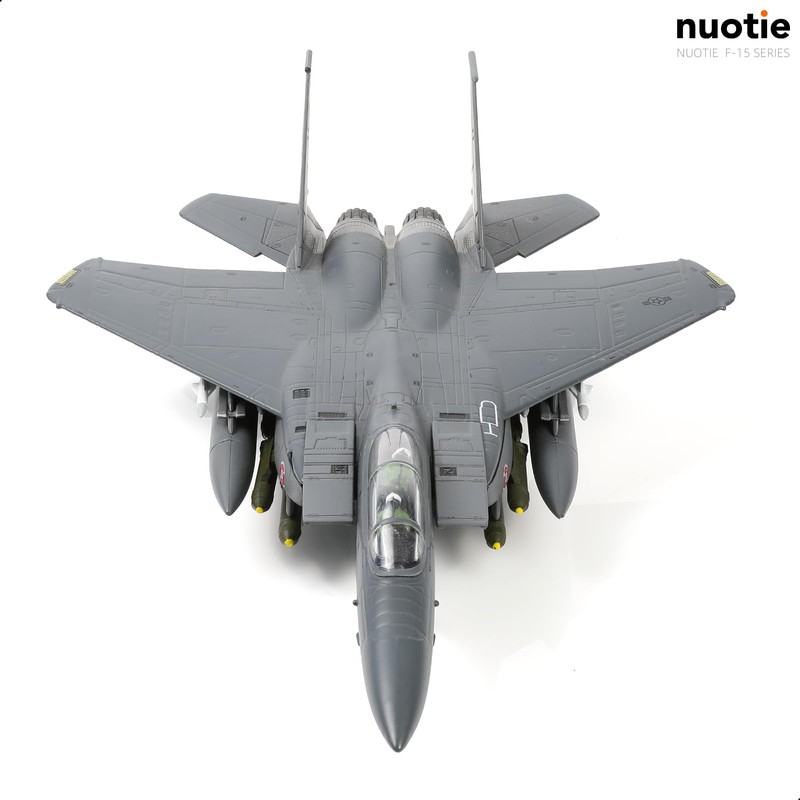 NUOTIE Classic American Eagle F-15E Twin-Engine Fighter Pre-Build Model Kits