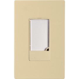 EATON 7737V-BOX Patrol Night Light, 120 Vac, 3 1 W Led Lamp, 140 Lumens, Wall Mount 4.19 in Oal X 1.3 in Oaw, Ivory