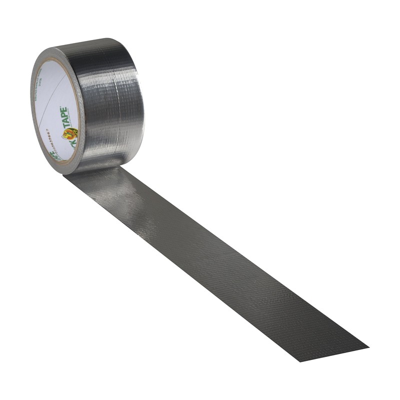 Duck Brand 280621 Metallic Color Duct Tape, Chrome, 1.88 Inches