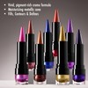 Black Radiance Metalicious Metallic Lipstick Lip Sculptor Magnetic Sapphire (Blue)